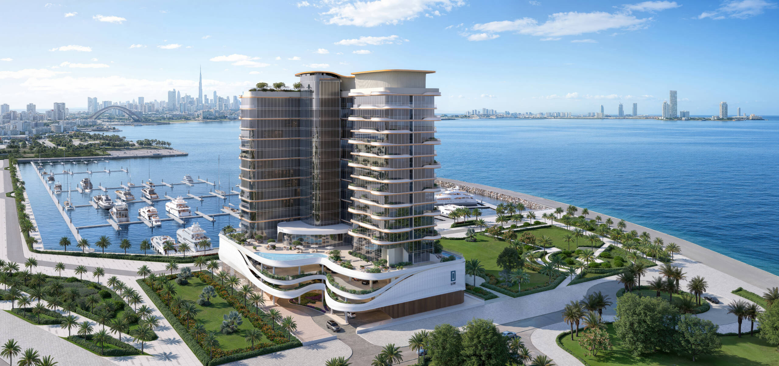 Dubai Island Liv Ocenside